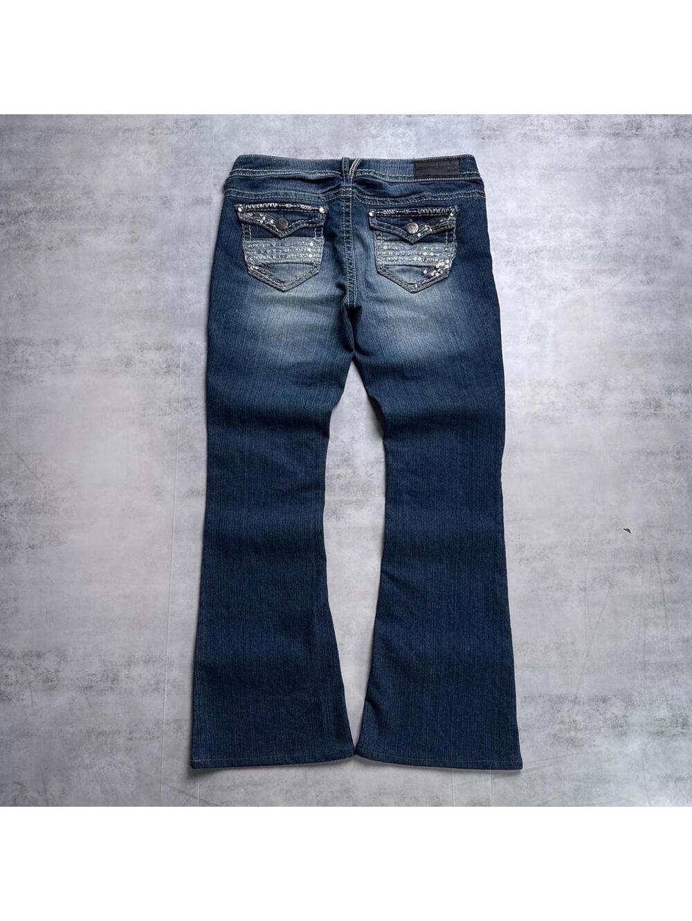 Y2K Twentyone Black 00s Grunge Women’s Flared Jeans